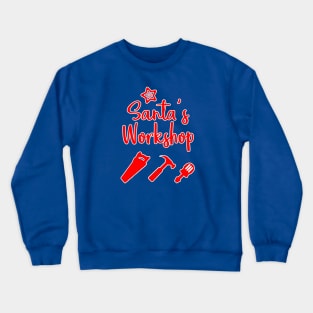 Santa's Toy Workshop Crewneck Sweatshirt